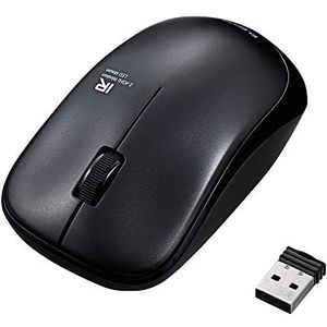 ELECOM-Japan brand-draadloze muis / IR sensor / Power Saving / Black / M-IR07DRBK