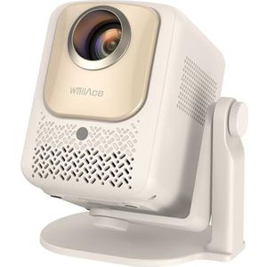 X8 beamer met Android – resolutie 720p, ondersteunt 1080p/2K/4K, 6000 lumen, dual band wifi 2.4G/5G, bluetooth 5.0, elektronische trapeziumcorrectie, display tot 150 inch voor thuisbioscoop