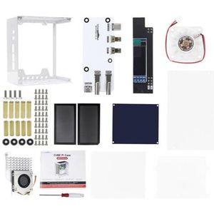 SELVFZ NVMe HDDs PCIe PC Case Voor 5 Case Met Actieve Koeling En Beschermingen PCIe PC Case