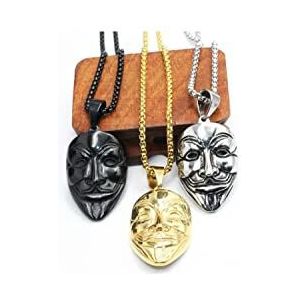 Geschenken voor mannen Kruis vleugels ketting for mannen, Noorse vleugel zwaard kruis hanger ketting met 23,6"" ketting, hip hop kruis zwaard totem amulet ketting, punk kruis vleugel sieraden cadeau (