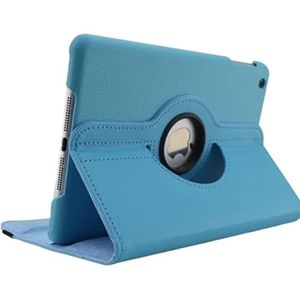 Case Compatibel Met Samsung Galaxy Tab 3 10.1 ""P5220 P5210 GT-P5200 Cover Folio Pu Leather Stand Smart Tablet Case (Color : Blue)