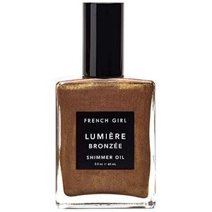 Biologische Lumiere Bronze Shimmer Body Oil 60ml - Made in USA