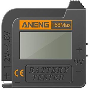 geneic Digitale Lithium Batterij Capaciteit Tester 168Max Universele Test Geruite Belasting Analyzer Display Check AAA AA Knop Cel