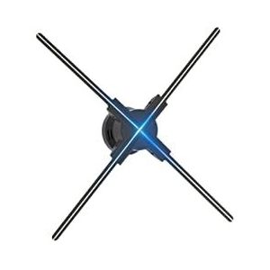 3D Hologram Fan, Hologram Fan Projector, 56cm 3D Holografische ventilator Projector Reclame Machine Wifi Stereo Suspension Virtual Aerial Imaging Splicing Screen voor Winkel/Bar/Kerstmis/Halloween