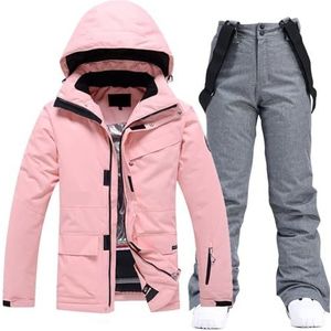 AYWTIUN Skipakken voor dames, skipak, paar, snowboardkledingsets, waterdicht, winddicht, winter, ski-jas, broek, vrouwelijke sneeuwoverall (kleur 9, XS)