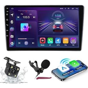Android 14 Autoradio Navi voor G-eely EC7 2004-2011 9 ""Schermradio met draadloze carplay Android Auto GPS Navigatieondersteuning Bluetooth 5.0 HIFI FM 5G-WiFi SWC MIC-camera,M100s