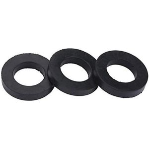 12 stks Wasmachine Ring Douche Ringen Rubber voor 1/2 3/4 1 Inch Kraan Waterleiding Rubber Vervanging voor Afdichting(0.4inch)