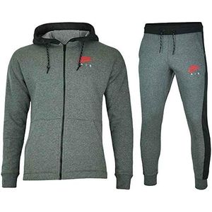 Nike Air NSW Club Trainingspak met capuchon voor heren, grijs, Grijs, L