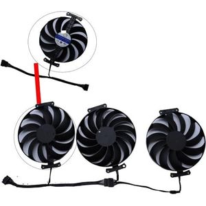 Videokaartventilator VGA grafische koeler CF1010U12S voor ASUS TUF RX 6800XT 16G GAMING RX6900XT ROG STRIX 6700 XT 12G(Type A Fan)