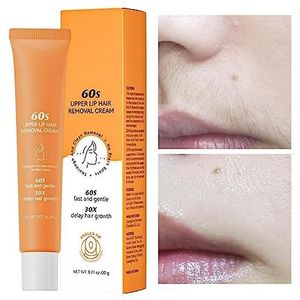 Ontharingscrème voor Gezicht | Pijnloze effectieve ontharingscrème voor gezicht | Bovenlip ontharing voor vrouwen, ontharingscrème Gevoelige huid voor bovenlip, wenkbrauwen Tsuchiya