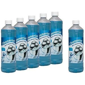 Cleanerist - Jet & Smart Fluid - Reinigingsvloeistof - 6 x 1 liter - Compatibel met Philips Scheerapparaat
