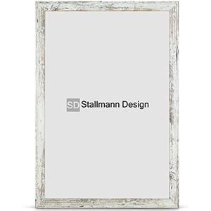 Stallmann Design Fotolijst New Modern 50x70 puzzelformaat cm vintage frame voor DIN A4 en 60 andere formaten fotolijst wissellijst van hout MDF meerdere kleuren selecteerbaar lijst voor foto's of foto's