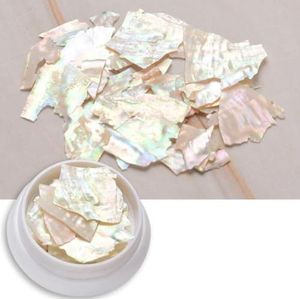 Vrouwen Nail Art Ultra Dunne Accessoires Shell Slice Nieuw-Zeelandse Grote Abalone Shard Abalone-Style1