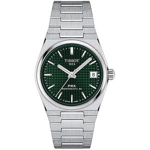 Montre femme Tissot PRX Powermatic 80 fond vert