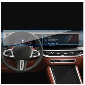 Displaybeschermfolie Voor BMW X6M 2023 Navigatieschermbeschermer Auto Dashboard Beschermfolie(Navigation Split Film)
