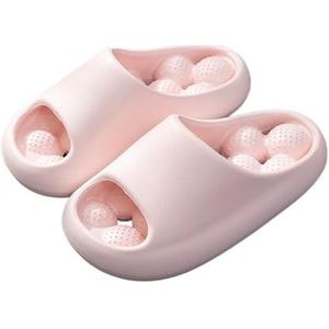 Slippers, Dames Zomerpantoffels Indoor Hollow Badkamer Sandalen Pantoffels for Mannen & Vrouwen,voor dames en heren(Pink,40 EU)