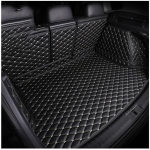 Kofferbakbeschermer Kofferbakmatten Voor Kia Voor Sportage 2022 Volledig Omsloten Waterdicht Antislip Auto-accessoires Interieurkussen Auto Kofferbakmatten(Black beige B)