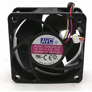 LMNCBVYA Silent CPU Fan for Efficient Heat Dissipation DS06025R12E 6CM 6025 12V 0.2A