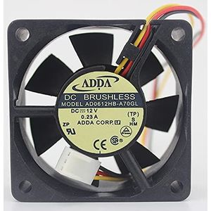 ADDA fan AD0612HB-A70GL 6025 DC12V 0.23A high speed large air volume fan