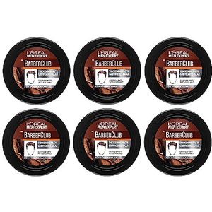 L'Oréal Paris Men Expert Barber Club Thickening Paste, 6-pack (6 x 75 ml)