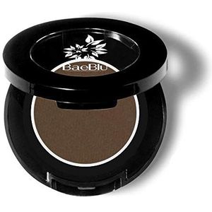 Best Organic Natural Vegan Brow Tint Makeup, gemaakt in de VS, Brow Powder by BaeBlu, Deep Brown