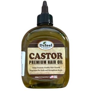 Difeel Premium natuurlijke haarolie - ricinusolie 235 ml