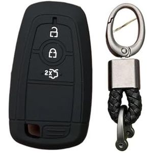 Sleutelbehuizing houder Voor Maverick Voor Focus Voor Edge Explorer Expeditie Everest Fusion Voor Mondeo Voor Mustang Voor Raptor Voor Bronco Sleutel Autosleutel Beschermhoes Sleutelbehuizing(2)