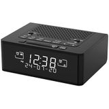iTOMA 525 - DAB & FM-radiowekker - Dimbaar LCD-scherm - Dubbele wekker - Bluetooth