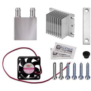 KOOBOOK 1 Set 12 V Thermo-elektrische Peltier Koeler Koeling Koeling Fan Systeem Heatsink DIY Kit