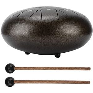 Tongtrommel, 11 noten Zorgeloze drums Draagbaar breed geluidsbereik voor onderwijs(bronzen)