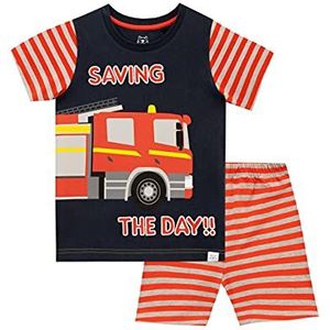 Harry Bear Jongens Pyjama's Brandweerwagen Rood 92