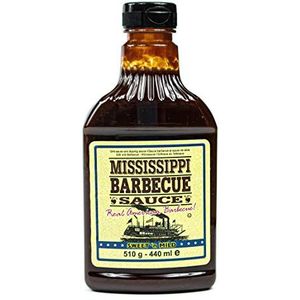 Mississippi - Barbecue saus """"sweet 'n mild"""" - 440ml