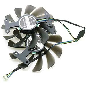 LMNCBVYA A Set GF10012H12SPA 12V 0.5A 95mm 4Pin Cooling Fan for GTX 1080 AMP Graphics Card Replacement