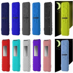 Voor Samsung TV BN59-01432 Afstandsbediening Siliconen Cover Case Beschermende Mouw Lichtgevend voor TV BN59-01432 BN59-01432A BN59-01432B BN59-01432D BN59-01432J BN59-01436B TM2360E (hemelsblauw)
