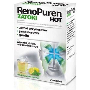 Renopuren Hot Sinussen Keel 7 zakjes