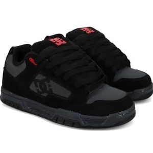 DC Shoes - DC Coiler - Sneakers - Zwart/Grijs/Rood - Heren