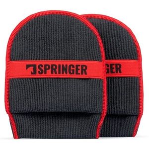 SPRINGER ZX1100 - - 2 x Auto polijst applicator - - 100% krasvrij en oppervlaktevriendelijk - Wax applicator pads voor polish, wax, verzorging - Zachte microvezel hand polijstpads