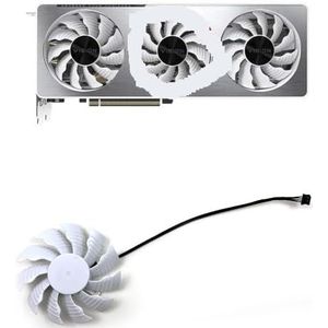 Koelventilator 82MM 4PIN T128015SU voor Gigabyte voor GeForce RTX 3070 VISION OC 8G 3060 Ti LHR videokaartventilatoren(C)