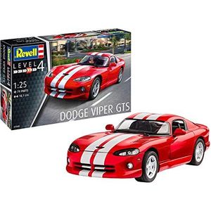 Revell 588975 Dodge Viper Gts Speelgoed Voor Windows, Schaal 125 Pc