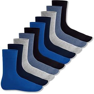 Footstar Everyday! Kniekousen voor kinderen; Sokken, 10 paar, uniseks, katoenen basic sokken, jeans, 39-42 EU