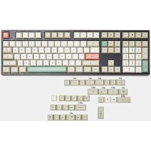 YMDK 143 DSA Dye Sub 9009 Retro PBT Volledige Keycap voor MX Mechanisch Toetsenbord (alleen Keycap) Filco Ducky 104 TKL 61 KBD75 Kira96 YMD96 XD64 Tada68 (alleen Keycap)