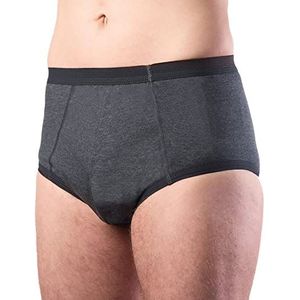 Suprima Heren slip body guard 4 bij lichte blaaszwakte 6 antraciet