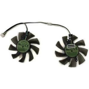 Grafische kaartventilator Videokaarten Koeling 2 stuks/set T128015DU voor GALAX p106 100 P106-100 6GB