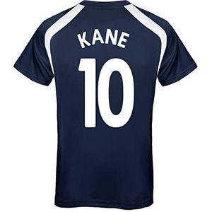 Tottenham Hotspur FC - officieel trainingsshirt voor kinderen - polyester, marineblauw - Kane 10, 8-9 jaar