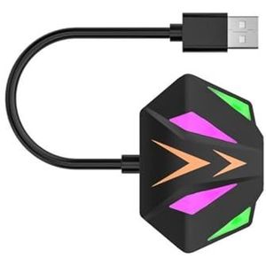 PLCPDM USB/Type C Naar Ethernet Adapter USB Naar RJ45 Ethernet Netwerken Adapter Kabel 100/10Mbps Converter Voor PC Laptop