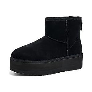 UGG Klassieke mini platformlaarzen voor dames, Zwart, 40 EU