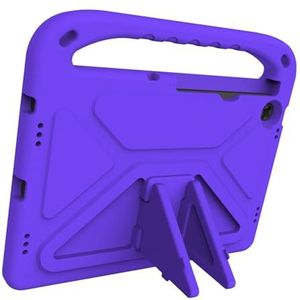 Tablet PC-hoes Compatible With Lenovo Tab M10 Plus 3rd Gen 10.6 Inch 2022, Shock Absorbing, With Handle,EVA, Holder, Sturdy Tablet Case For Kids, Lightweight Bescherming(Mor)