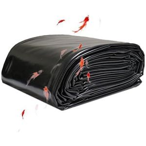 Vijverfolie PVC 6m x 6m 0,5mm zwarte folie voor de tuinvijver
