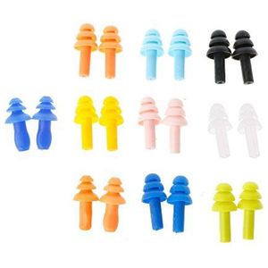 FUXIU, 2 stks Siliconen Oordopjes voor Slapen Comfortabele Ruisonderdrukking Oordoppen Slaap Snurken Werk Concerten Reizen, Oordopjes