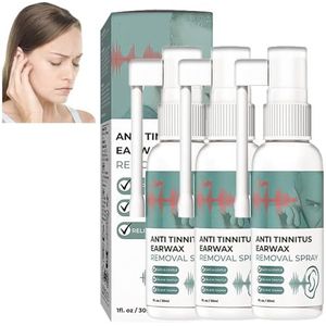 Oorsmeer verwijderaar - Natuurlijke effectieve spray voor tinnitusverzorging - 3ps